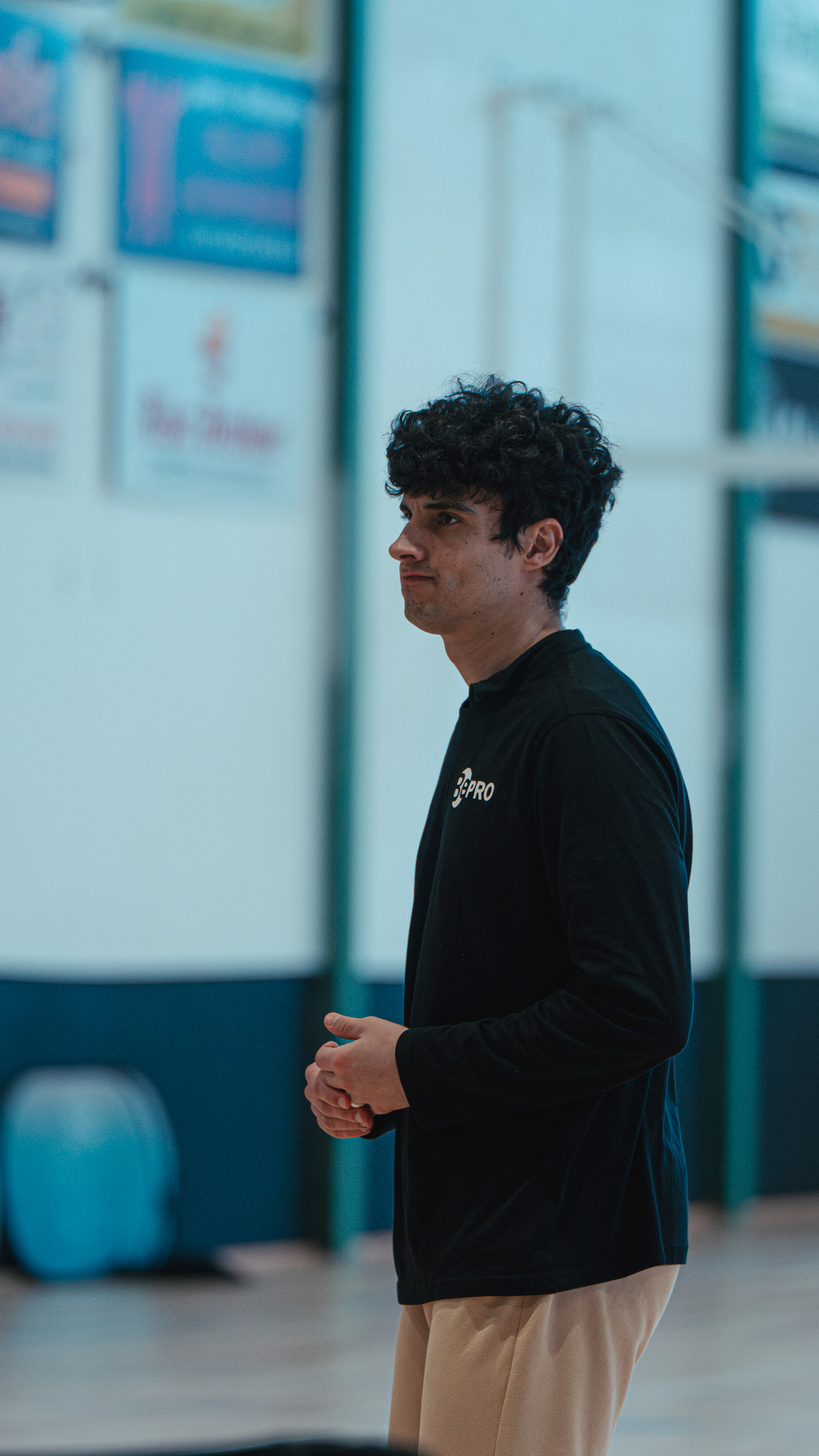 Coaches demonstrating on court